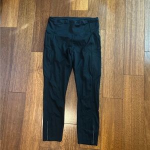 LuluLemon Fast and free Black leggings
